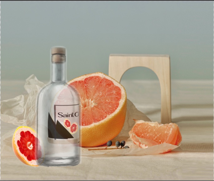 Saint Ci beverage brand identity final campaign