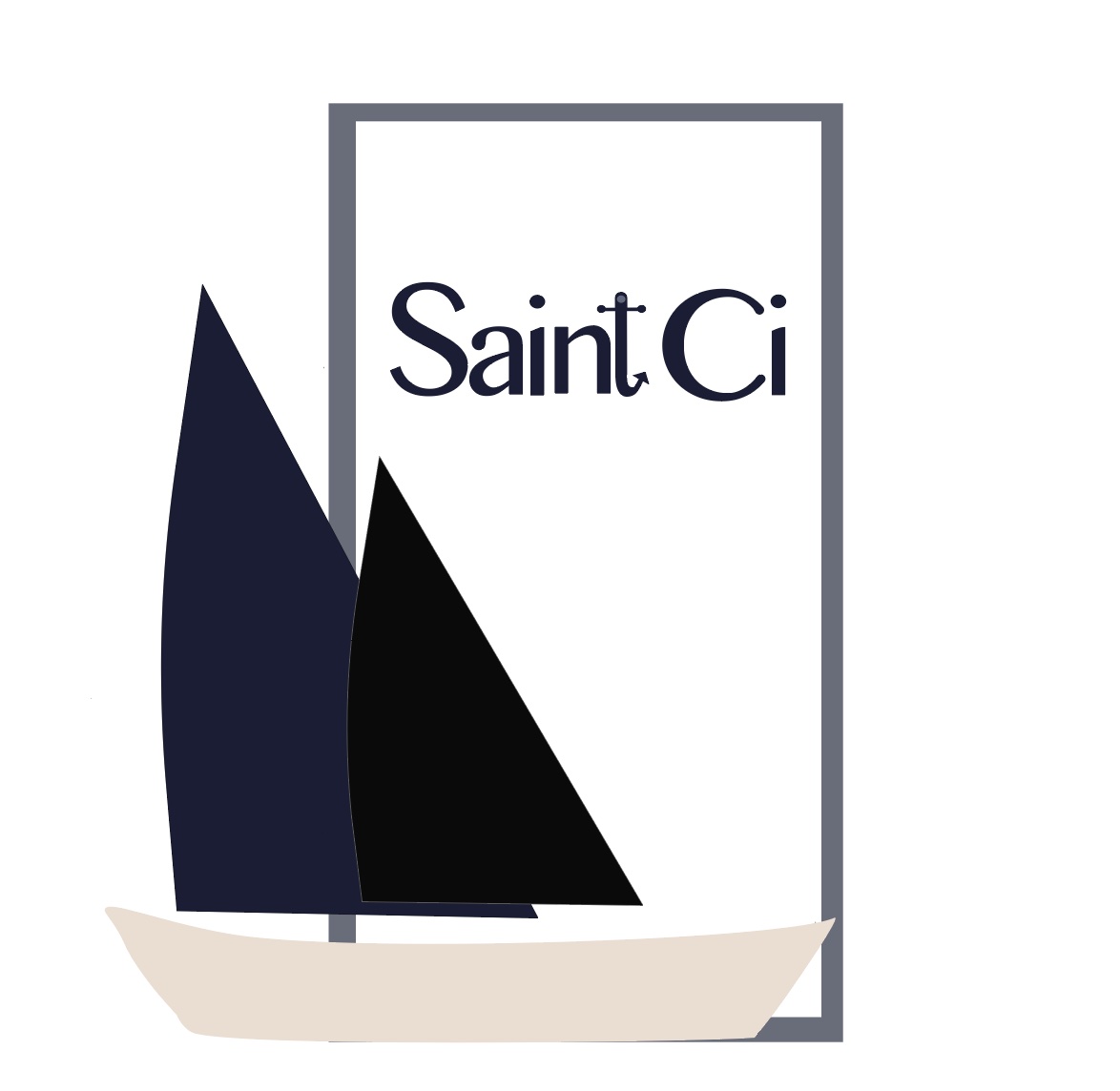 Saint Ci logotype version 1